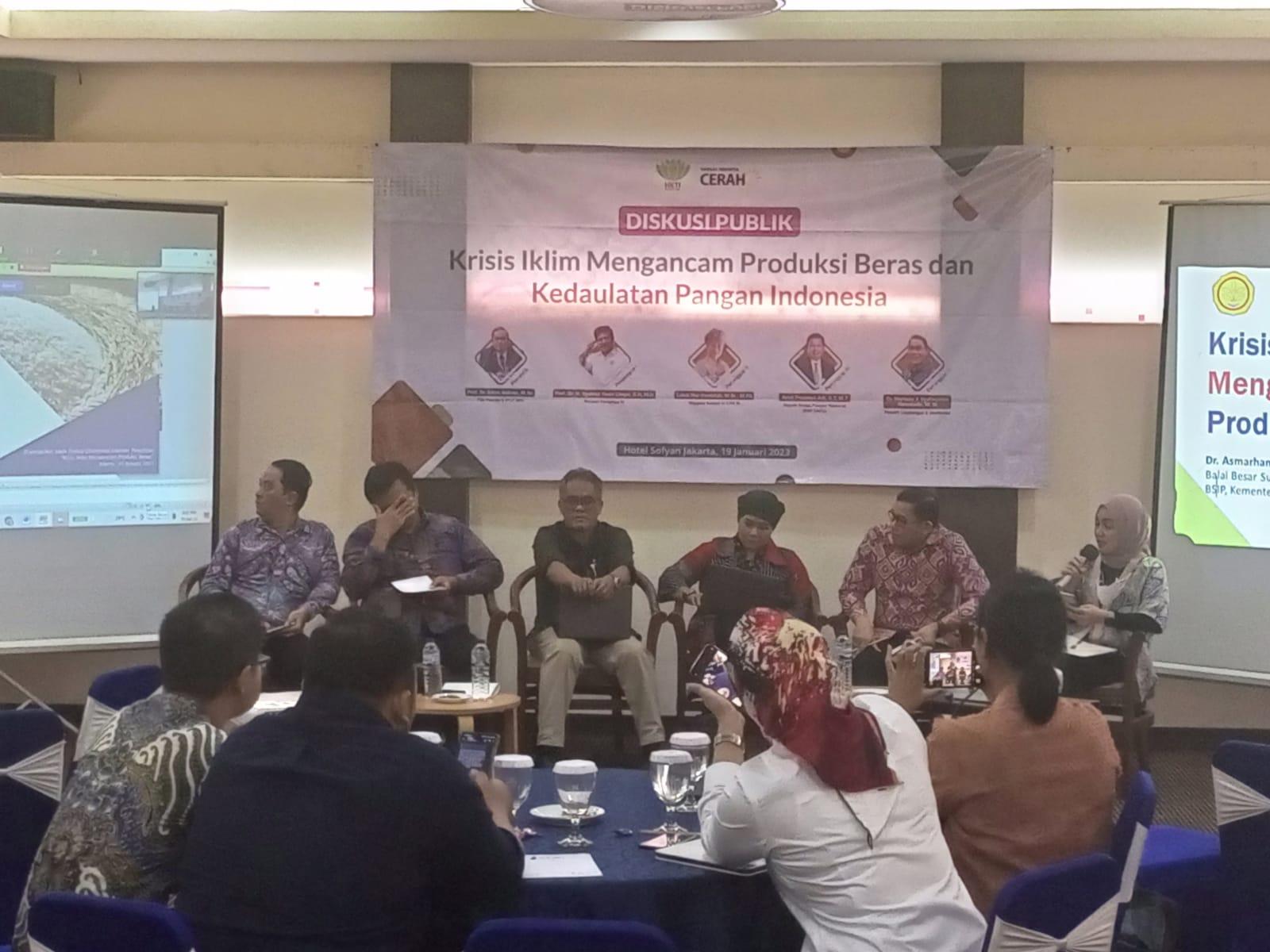 Pemuda Tani dan Yayasan Indonesia Cerah Gelar Diskusi Krisis Iklim Mengancam Produksi Beras dan Kedaulatan Pangan Indonesia